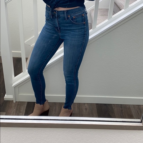 Madewell 10” High Rise Skinny Jean size 25 - Picture 2 of 8